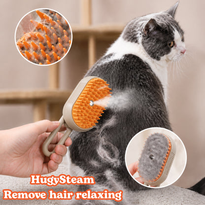HugySteam™ 2-in-1 Pet Grooming Brush - Hugpupy