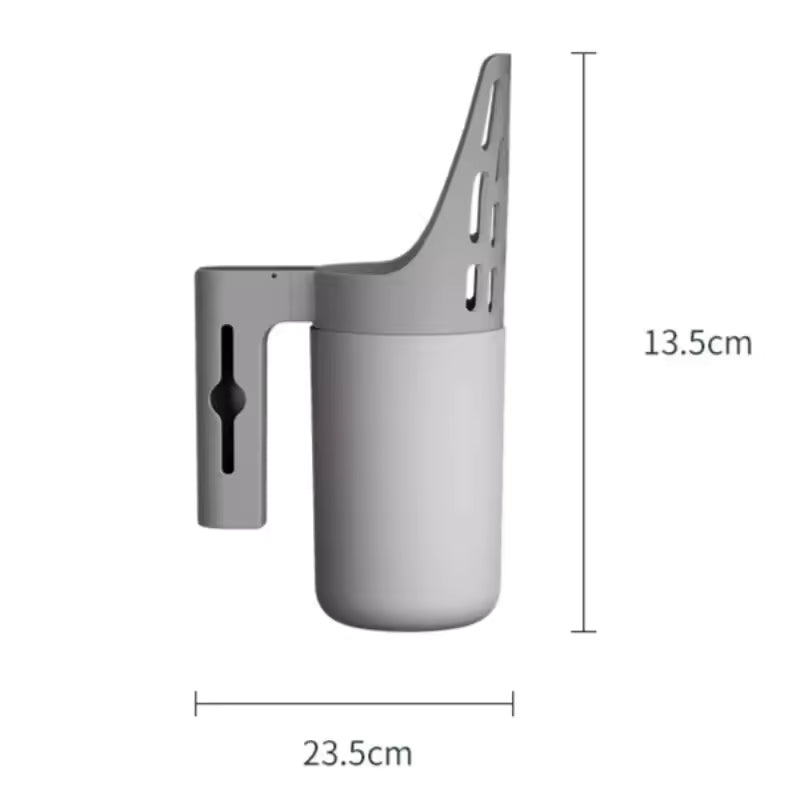 HugPupy HugPupy CleanScoop - step by step usage instructions and how it works, cat litter scoop, no-mess design, easy clean, durable construction